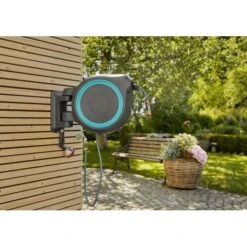 Wandslangenbox GARDENA RollUp Blauw - M/L - 25 M -Aanbiedingen Groente Zaden Winkel 1650961902 3 600