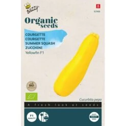 Aanbiedingen Groente Zaden Winkel 31 Courgette Yellowfin F1 Geel BIO