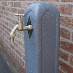 Waterzuil Met Kraan En Aansluiting - Grijs -Aanbiedingen Groente Zaden Winkel tuinpaal met waterkraan 1498043234 1 600
