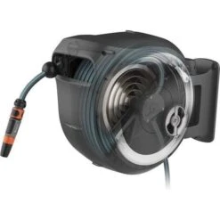 Wandslangenbox GARDENA RollUp Wit - M/L - 25 M -Aanbiedingen Groente Zaden Winkel wandslangenbox gardena rollup wit ml 1651154526 5 600